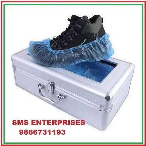 Aluminum Alloy 560*520*380 Mm SHOE COVER DISPENSER MAGICPACK, Size: 49.5 X 25.5 X 17 Cm, Model Name/Number: Mpi50