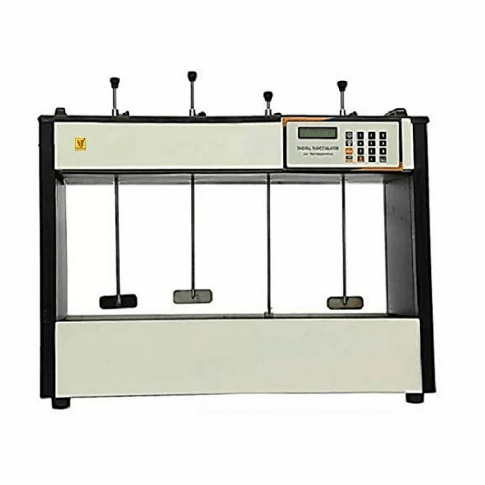 Aluminum Jar Test Apparatus Flocculator, 6 Jars