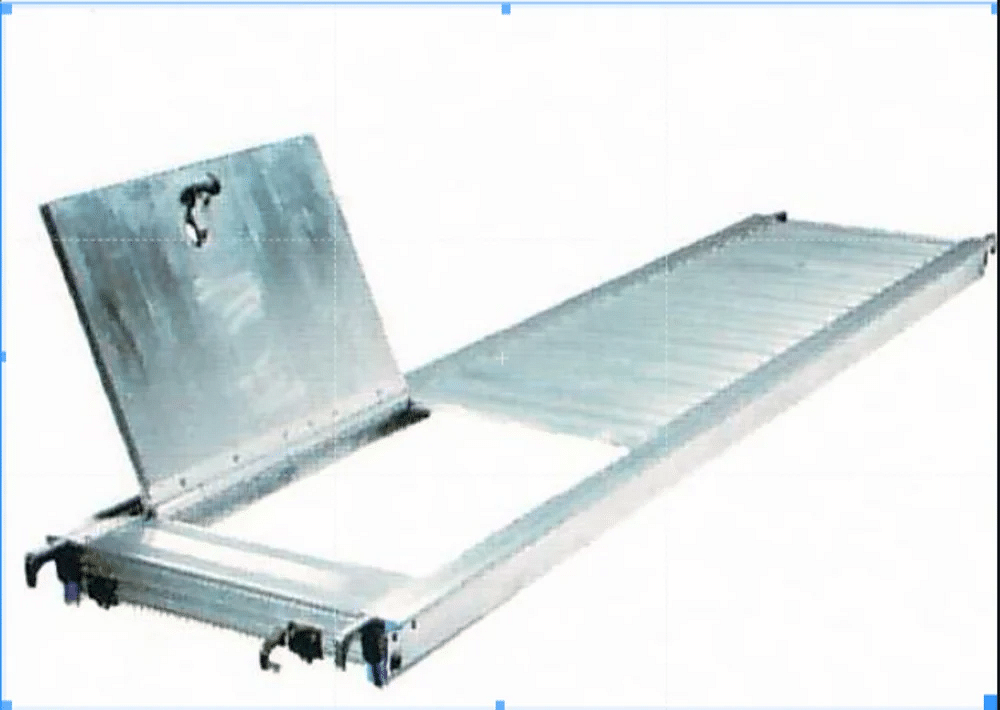 Aluminum Platform with Trap Door