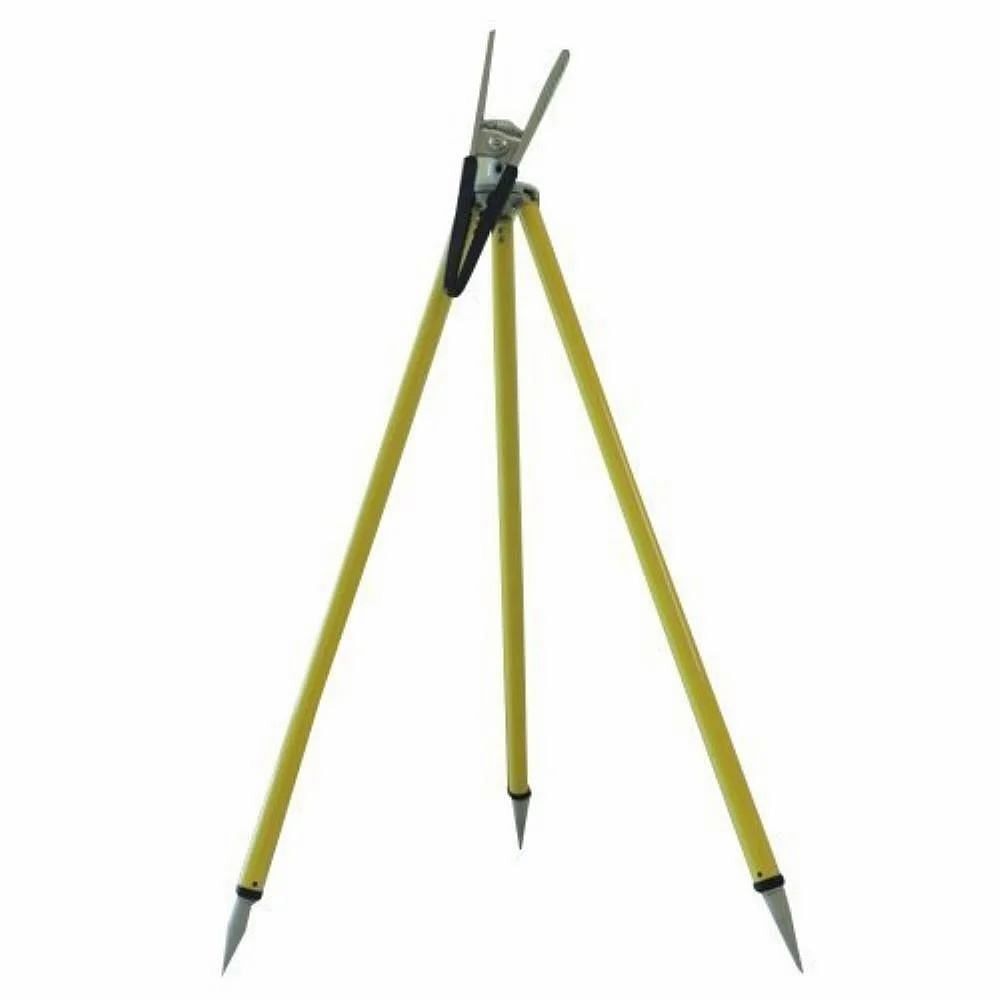 Aluminum Red & Yellow Prism Poles Bipods, Packaging Type: Box, Size: 2.5 Meter