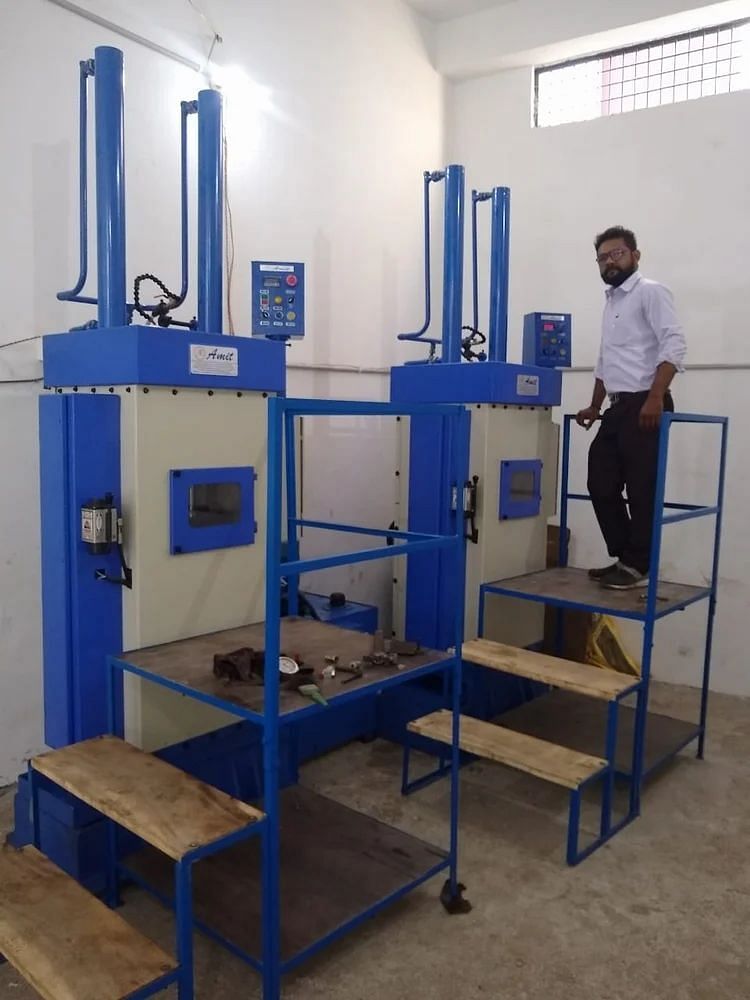 Amit Engineering Iron Hydraulic Broach Machine, Capacity: 5 ton - 100 ton, Max Force Or Load: 90-120 ton