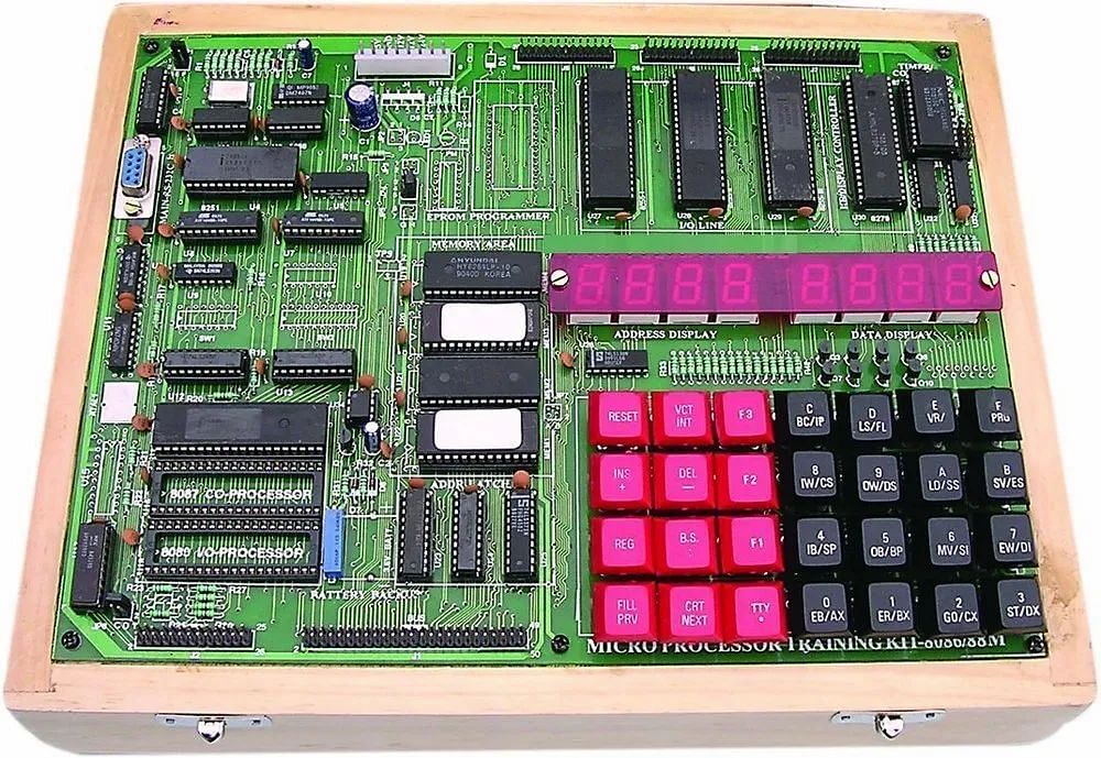 Analog Microprocessor Trainer Kit With Inbuilt Power Supply