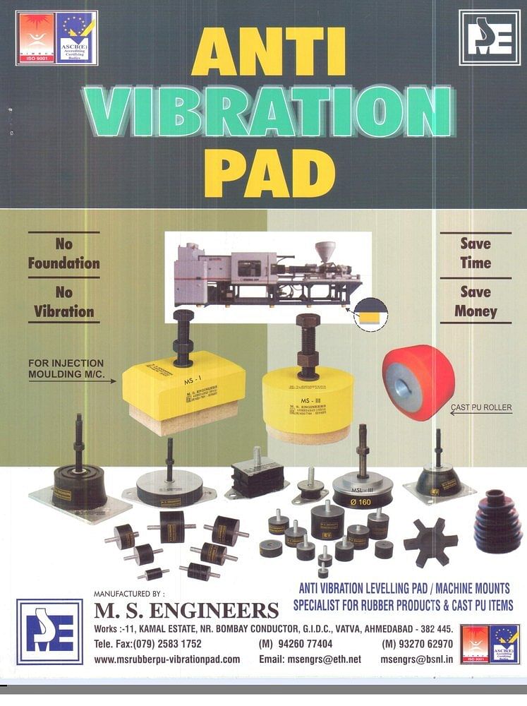 Anti Vibration / Levelling Pads