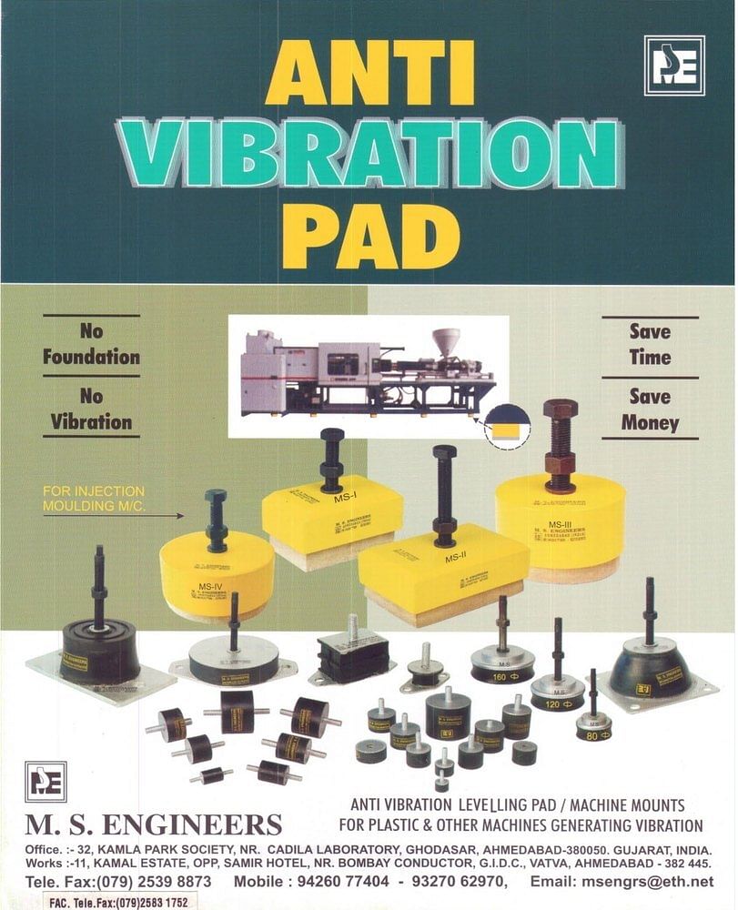 Anti Vibration Levelling Pads