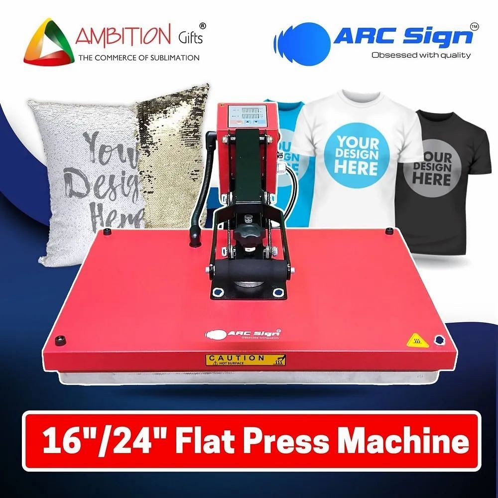 ARCSign Flat Heat Press Machine (16/24 inches) Heat Press Printing Machine