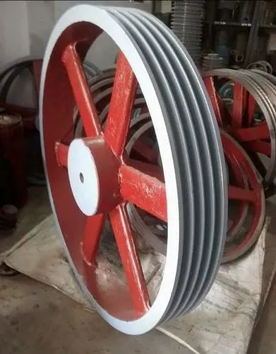 Arihant 2" To 40' Belt Pulley, For drive, Multi-Groove