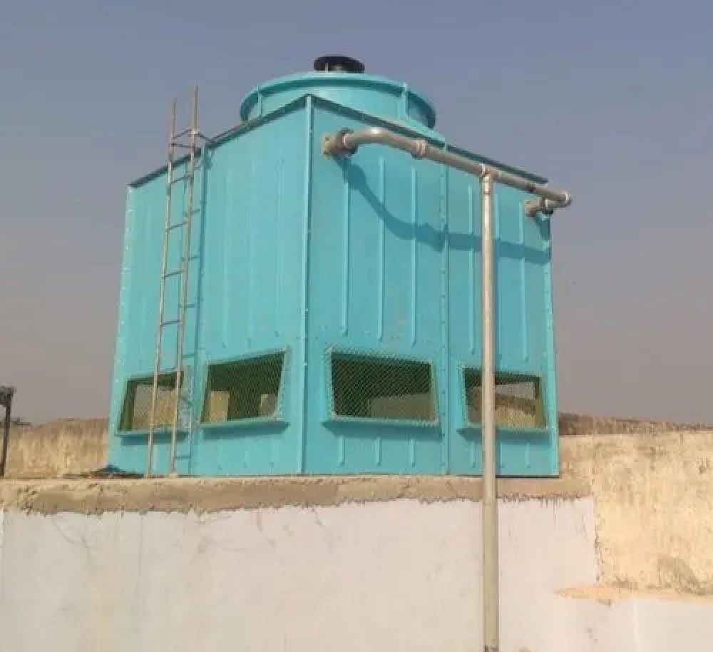 AS Fiberglass Reinforced Polyester Cooling Tower, Natural Draft, Capacity: 100 Tr