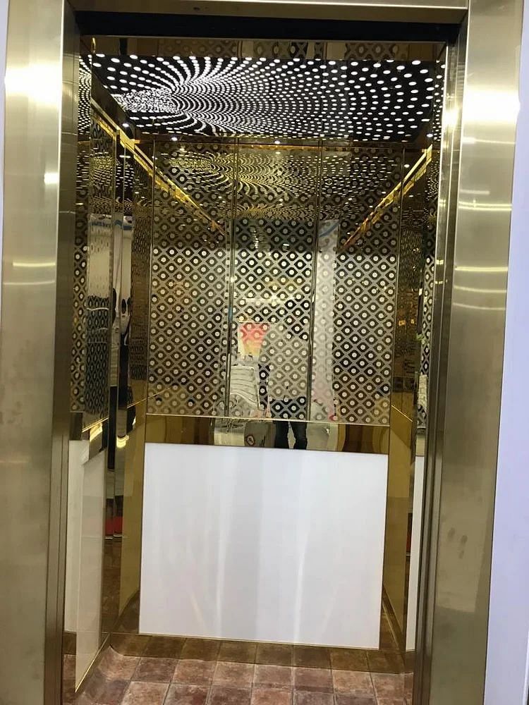 Asco Elevator Stainless Steel Designer Lift Cabin, For Commercial Elevators, Model Name/Number: 9445222331