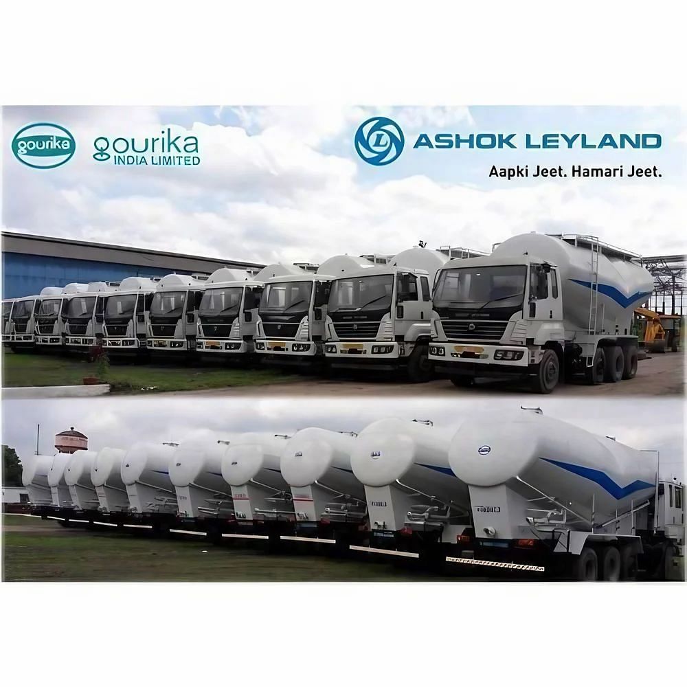 Ashok Leyland 23CBM Cement Bulker, Lifting Capacity: 50 Ton