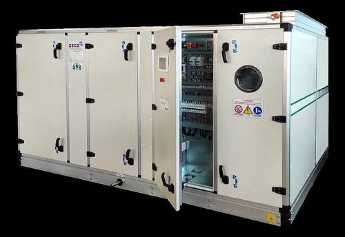 Ashvac solutions Double Skin Air Handling Units Ahu/ Ceiling suspended & Wall mounting unit, For Industrial, Mild Steel