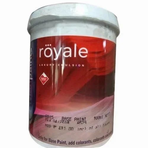 Asian Paints Royal Emulsion Paint, For Interior and Exterior, 1 ltr