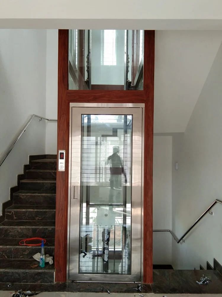 Ask Elevators Hydraulic Home Elevator, With Machine Room, Maximum Speed: 1 M/Sec