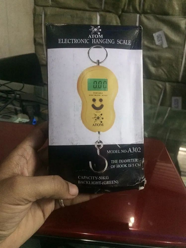 Atom Mini Hanging Scale, For Fruit Stalls