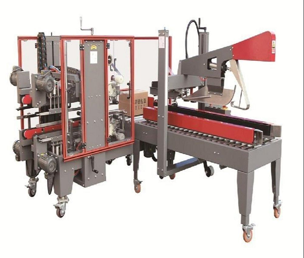 Auto Flap Folding Carton Sealing Machine, Automation Grade: Semi-Automatic, 250Kgs