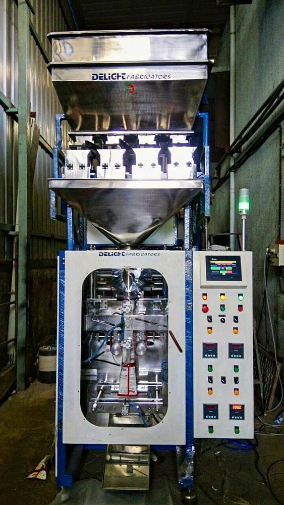 Autoamatic Flattned Rice Pouch Packing Machine, Model Name/Number: Dp-head, 7-8 HP