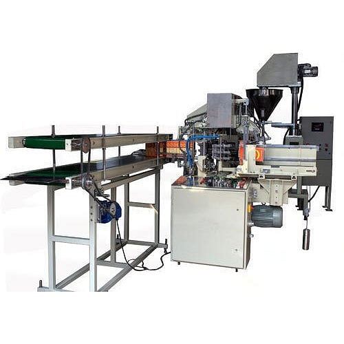 Automatic 22 Station Lined Carton Packing Machine With Servo Auger