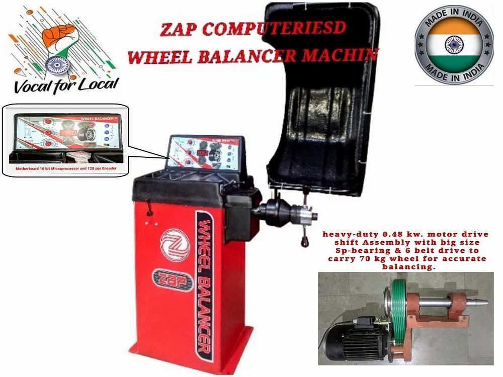 Automatic 40"" Wheel Balancer, 22"", 240v Ac