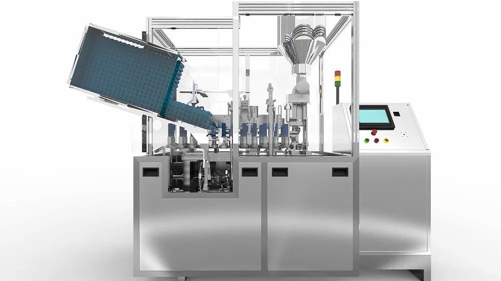 Automatic Aluminium Tube Filling Machine