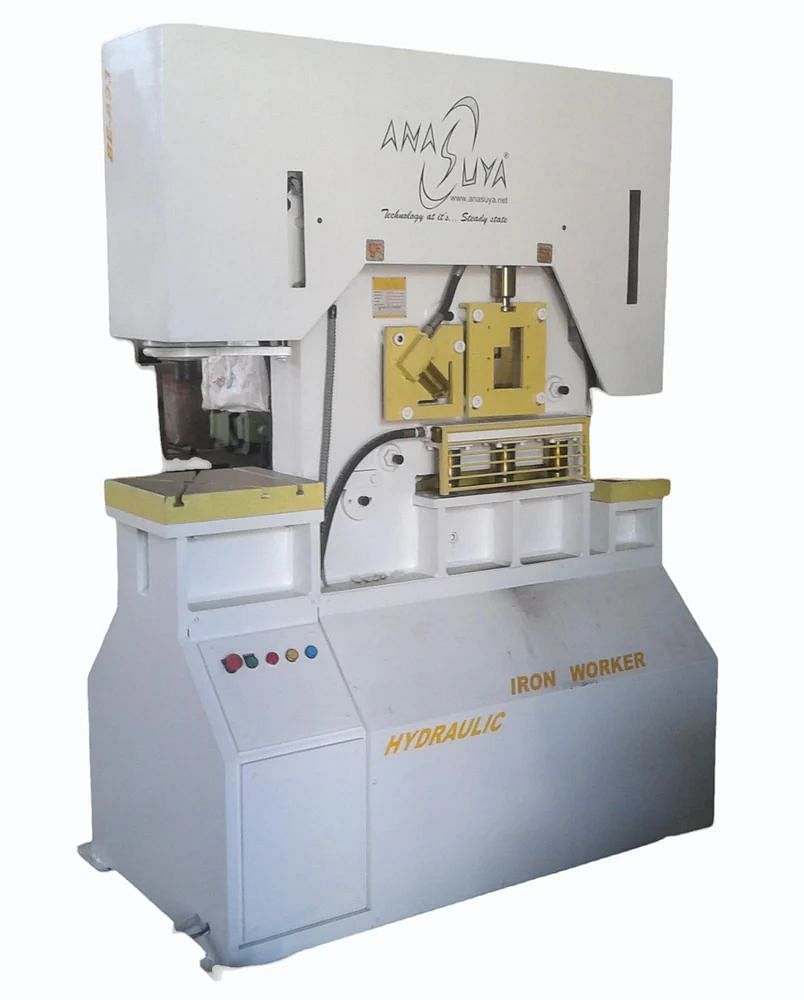 Automatic Anasuya BE-A Hydraulic Ironworker, For Industrial