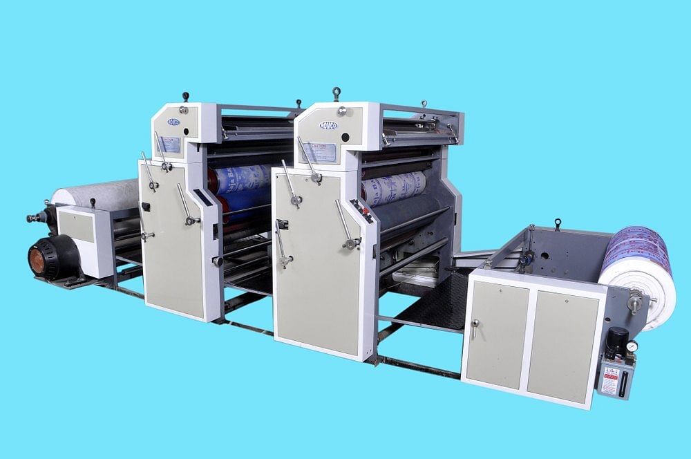 Automatic Bpl Reel To Reel Non Woven Fabric Printing Machine