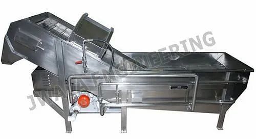 Automatic Continuous Type Fruit Vegetable Washer, 500 Kgs To 5000 Kgs Per Hour