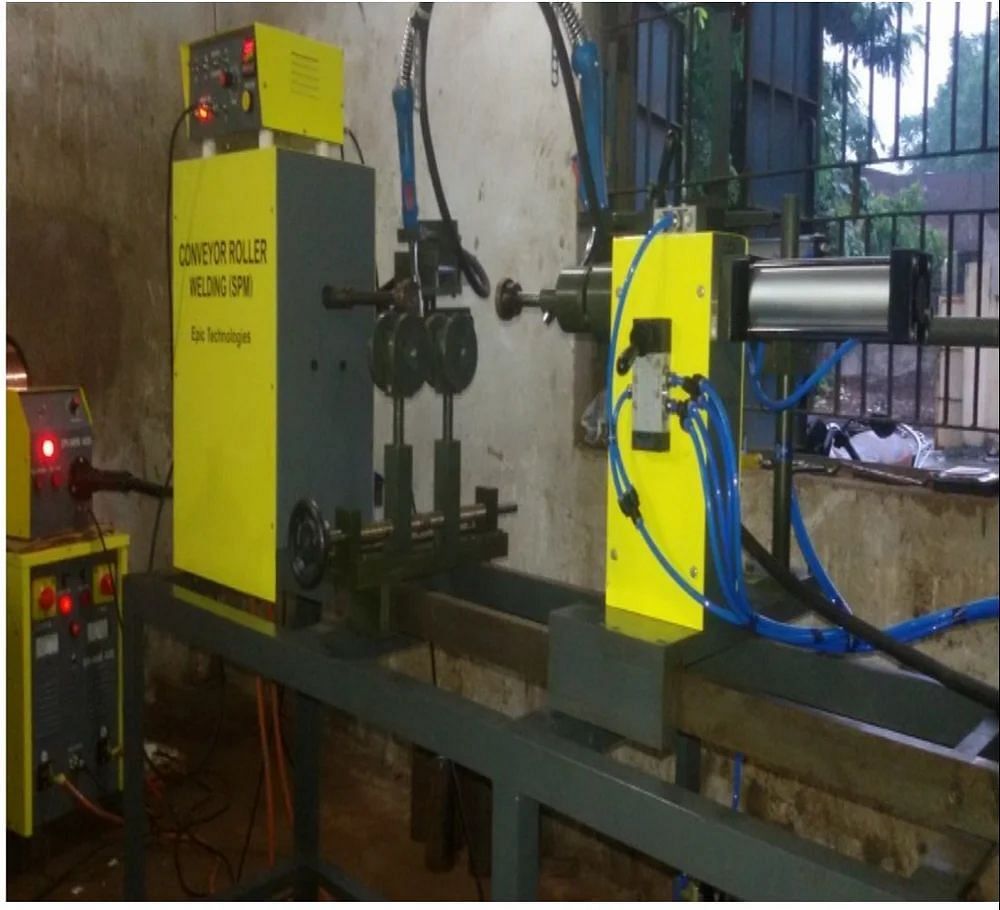 Automatic Conveyor Roller Welding Machine