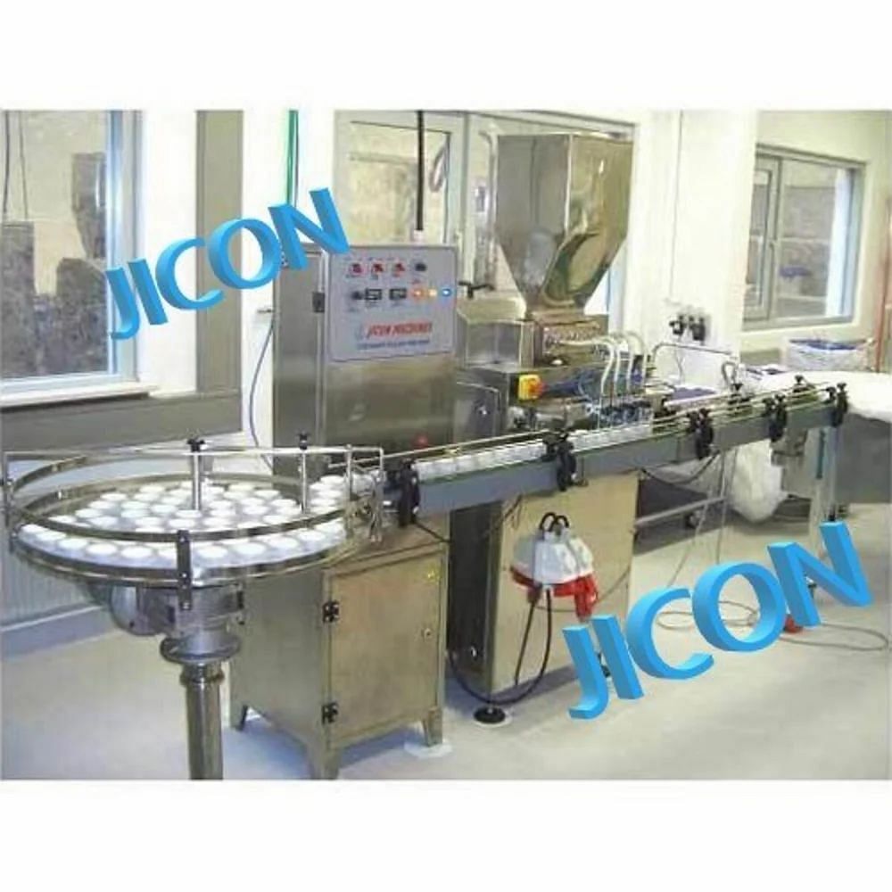 Automatic Cream Ointment Paste Filling Machine