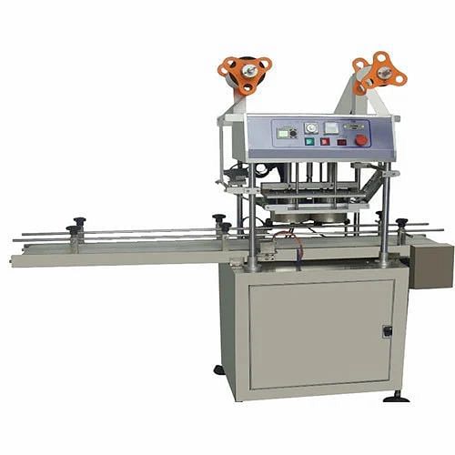 Automatic Double Head Foil Placing Sealing Machine