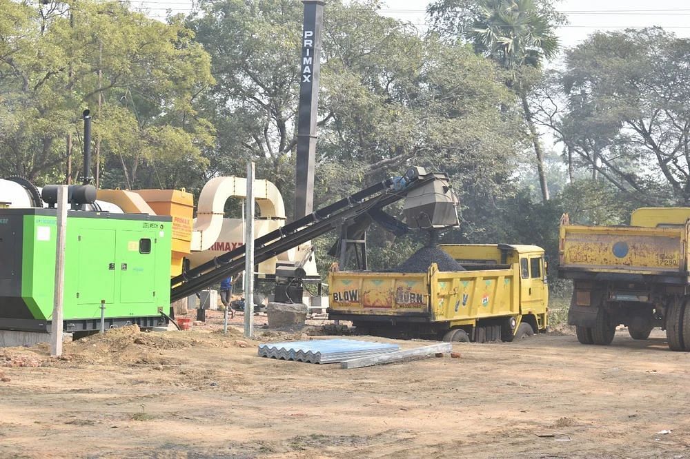 Automatic DRUM MIX PLANT, For Road Construction