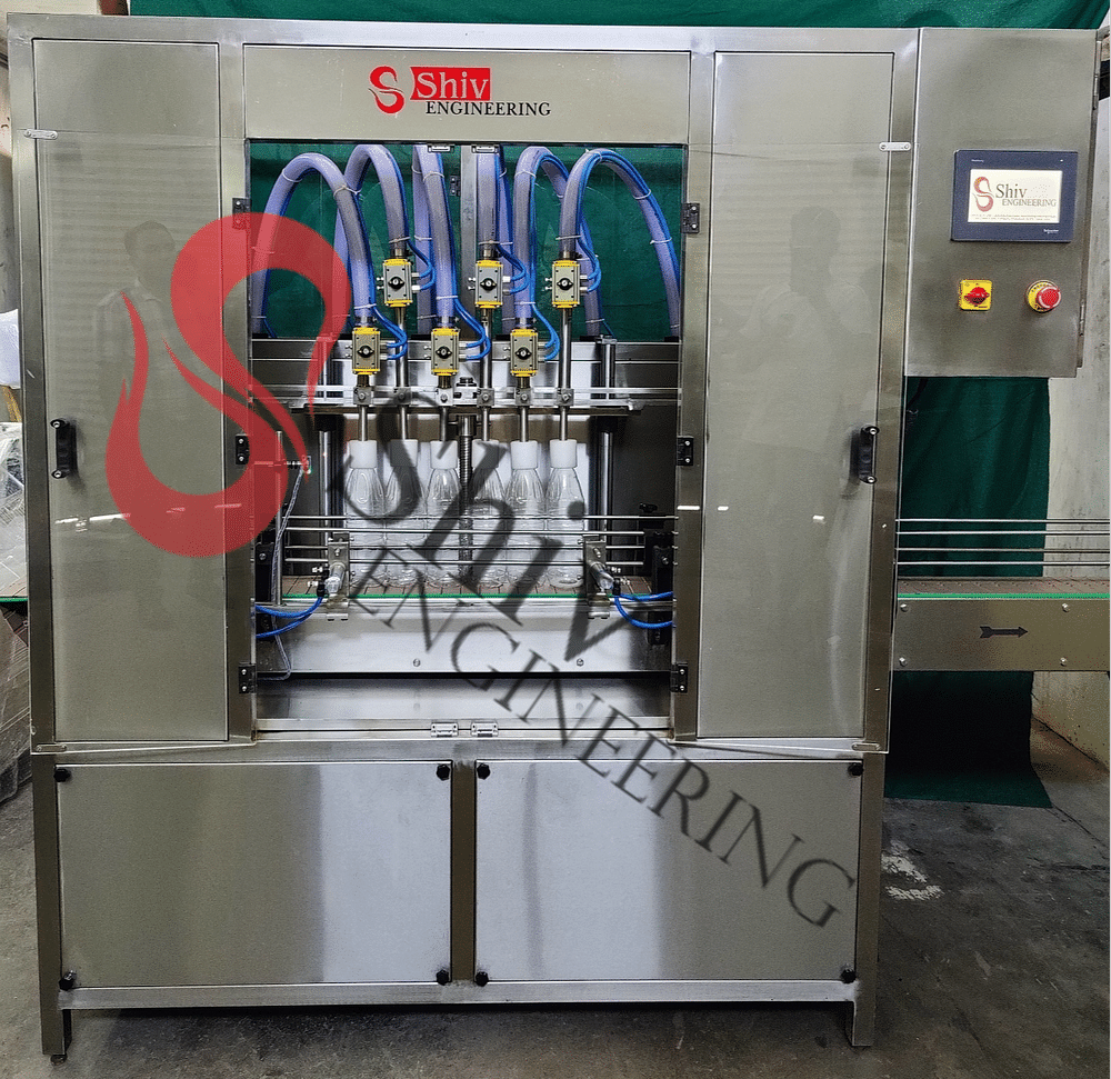 Automatic Edible Oil Bottle Filling Machine