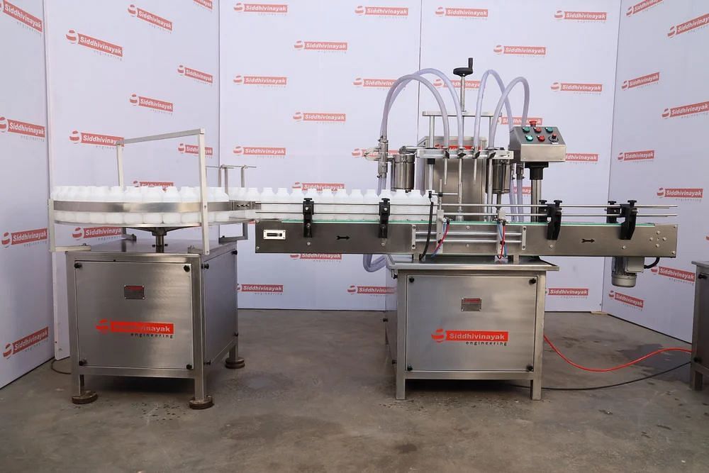 Automatic Edible Oil Filling Machine