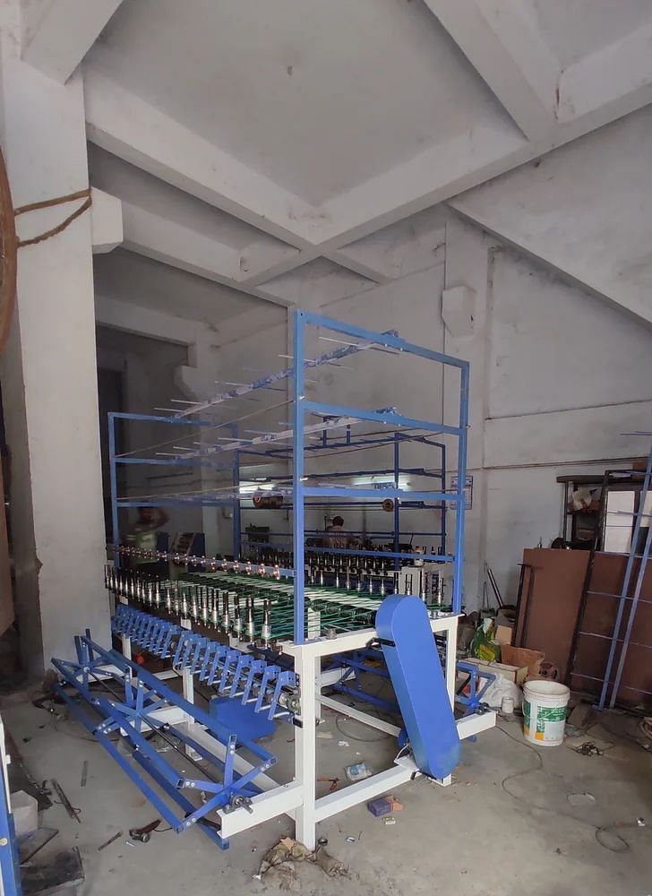 Automatic Elastic Ear Loop Making Machine, Production Capacity: 330 To 400 M/Hr