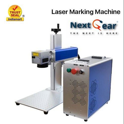 Automatic Fiber Laser Metal Marking Machine, Up To 1mm