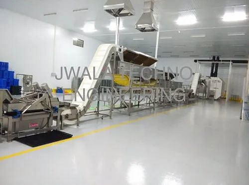 Automatic Frozen Vegetable Processing Machine, 1000 Kgs To 5000 Kgs Per Hour