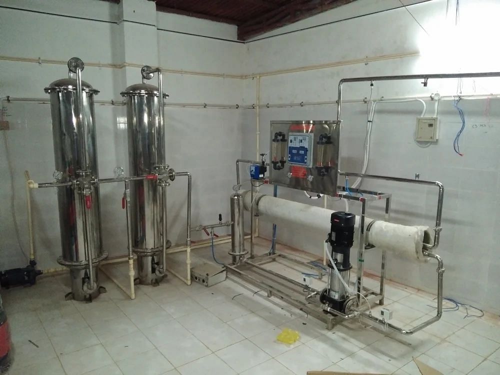 Automatic FRP RO Water Plant