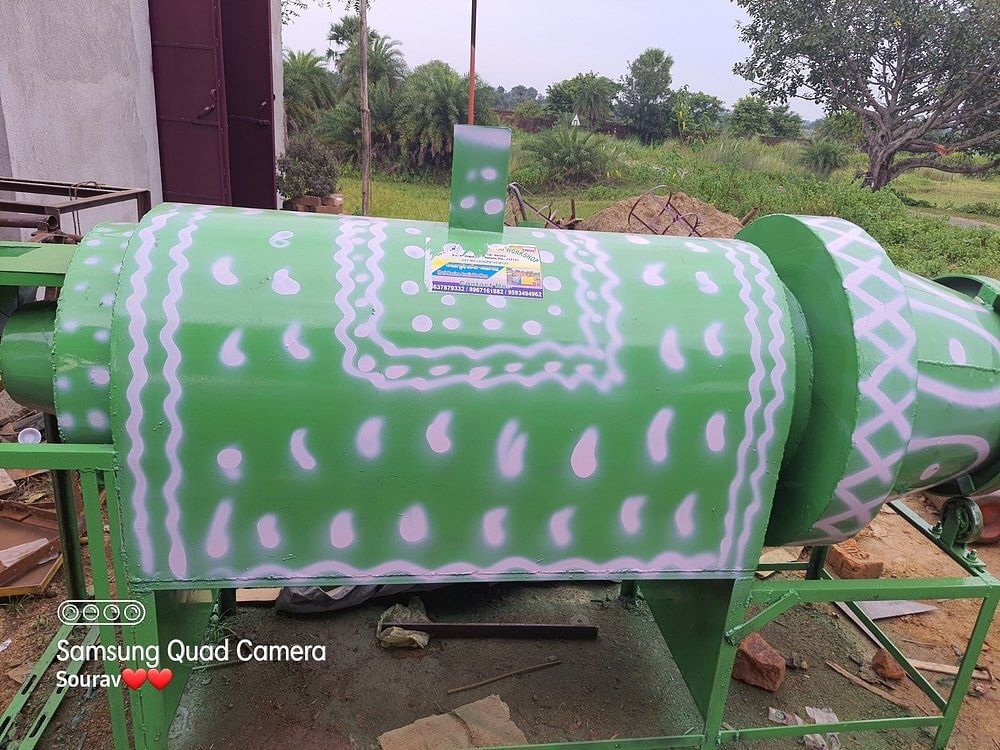 Automatic Groundnut Roaster Machine, For Roasing, Capacity: 350kg/H