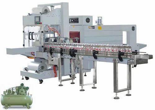 Automatic Group Shrink or Web Sealer Machine for HDPE Bottle