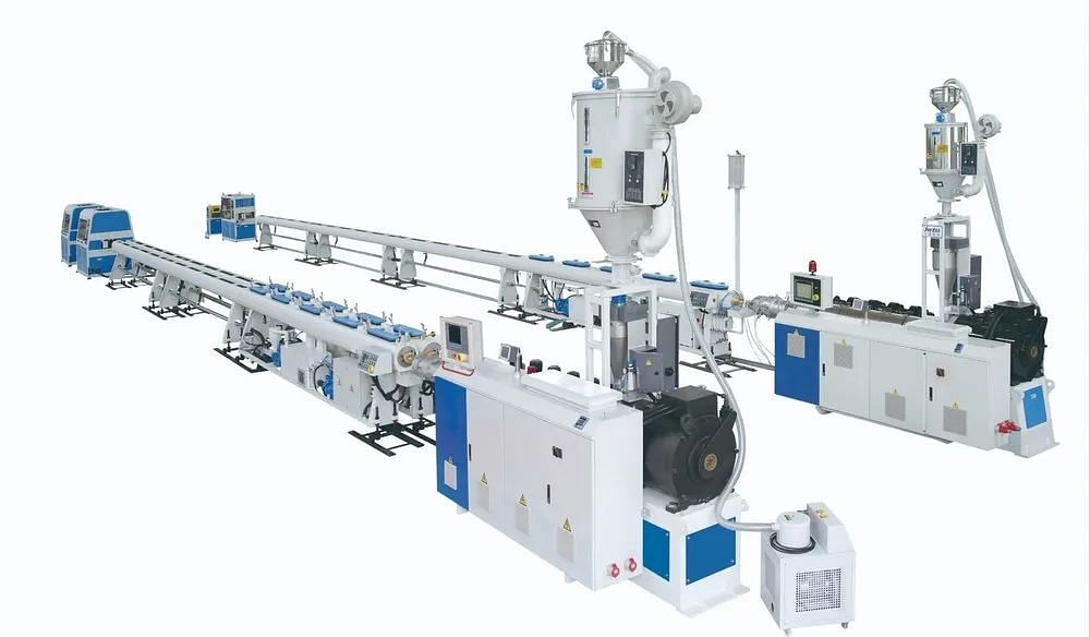 Automatic HDPE Pipe Plant, Capacity: 85 kg/hr