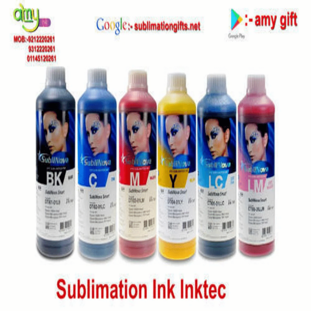 Automatic inktec sublimation ink(Amy), Packaging Size: 1 Liter