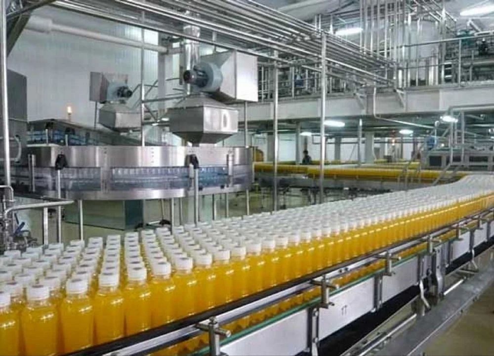 Automatic Juice Production Line, 150 bottle/min