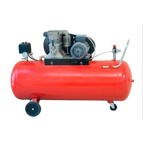 Automatic Mild Steel Industrial Air Compressor, Voltage: 220-240v