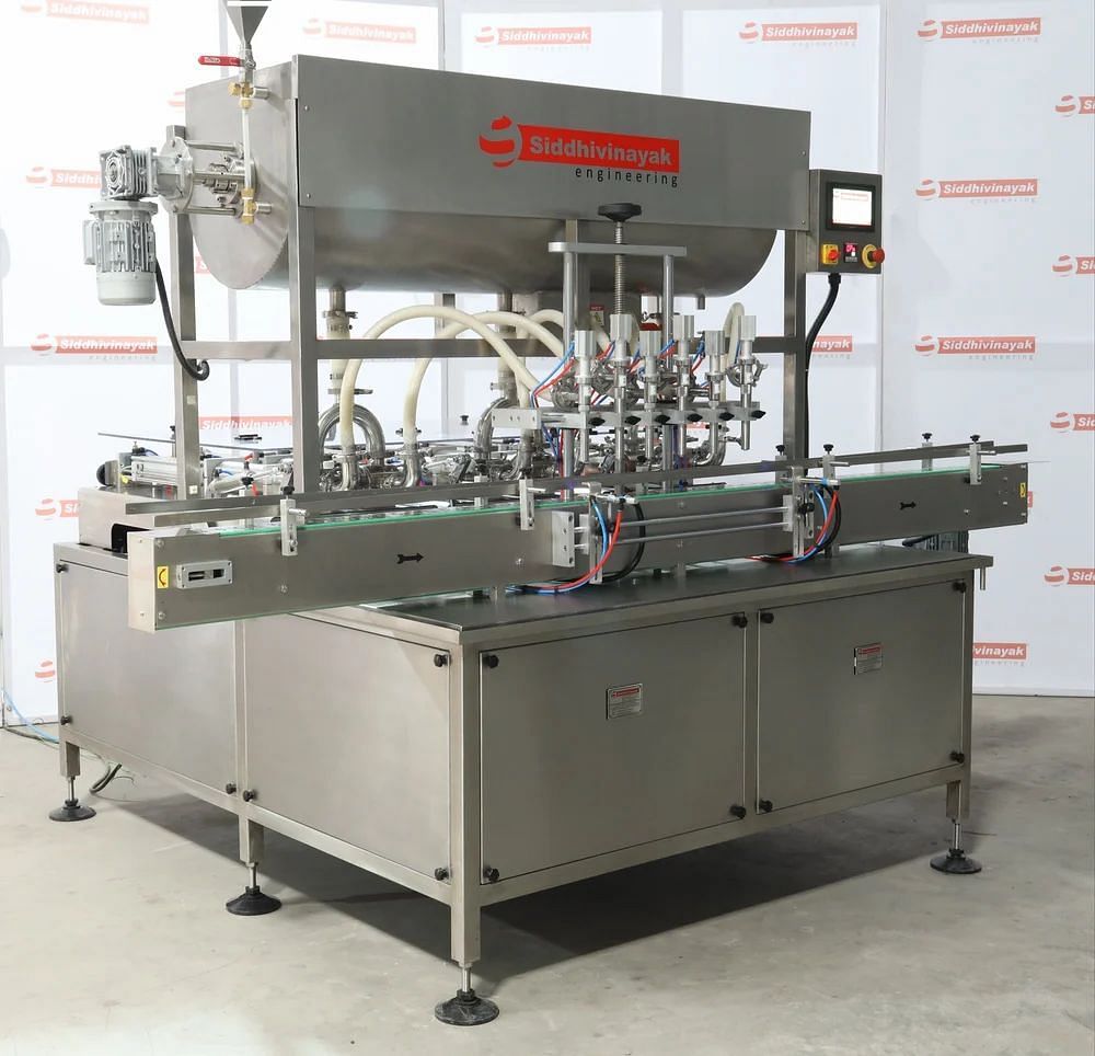 Automatic Peast Piston Filling Machine, Capacity: 2000 Piece/Hr