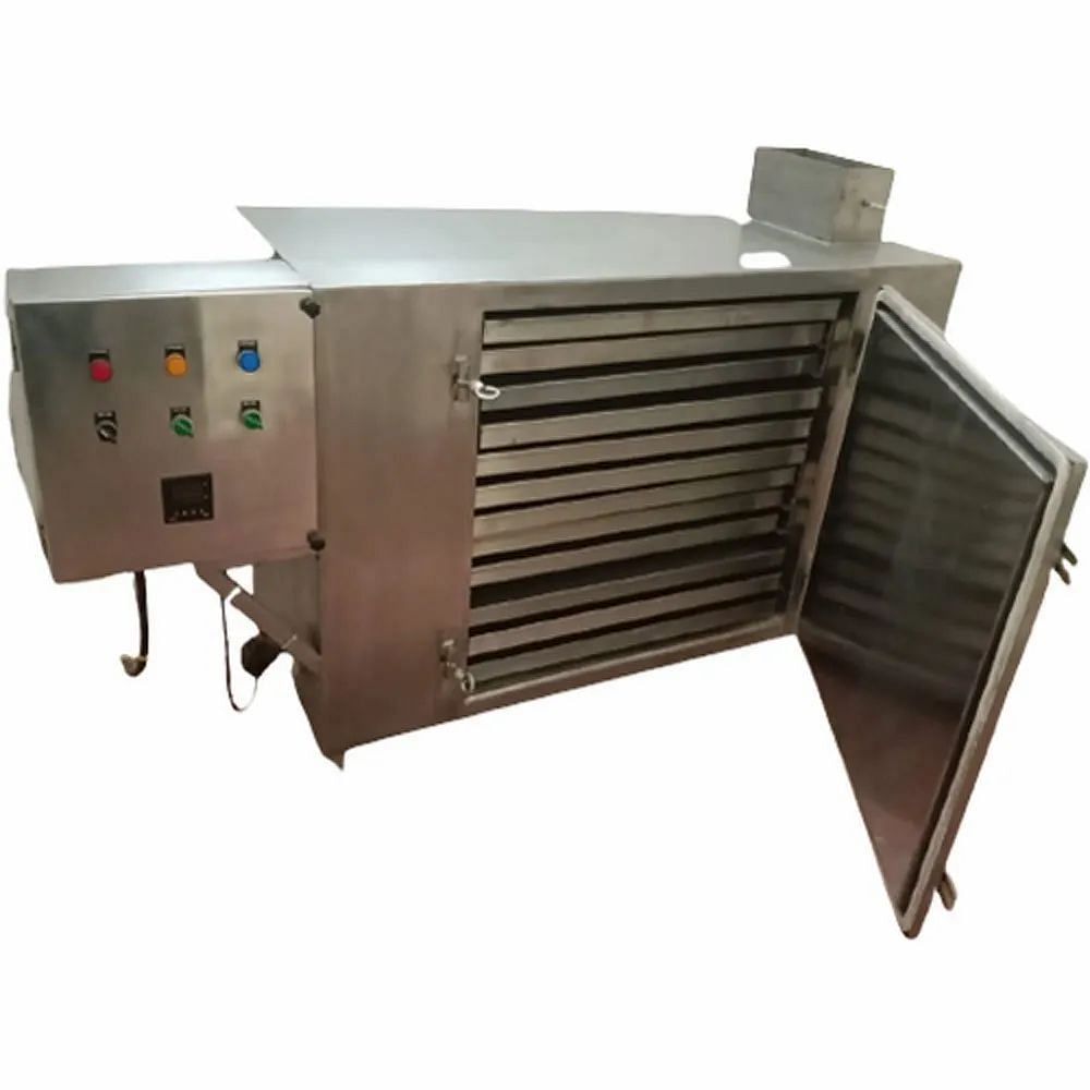 Automatic Pharma SS Tray Dryer, Electric, 12