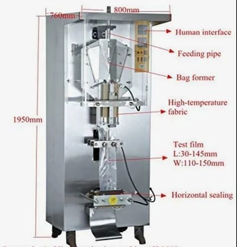 Automatic Pouch Packing Machines, 2 HP