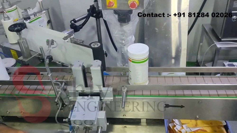 Automatic Round Bottle Labeling Machine