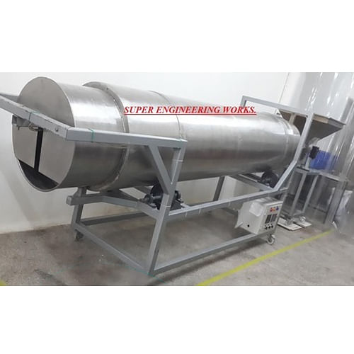 Automatic S S Corn Puff Kurkure Roaster Machine, Three Phase, Capacity: 100 kg pr  hr