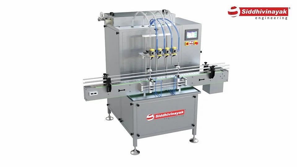 Automatic Sharbat Syrup Filling Machine