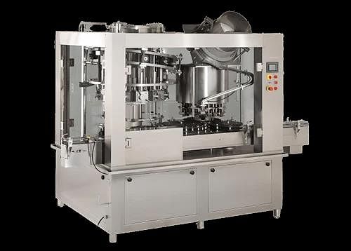 Automatic Sixteen Head Rotary Piston Liquid Filling or Sealing Monoblock Machine