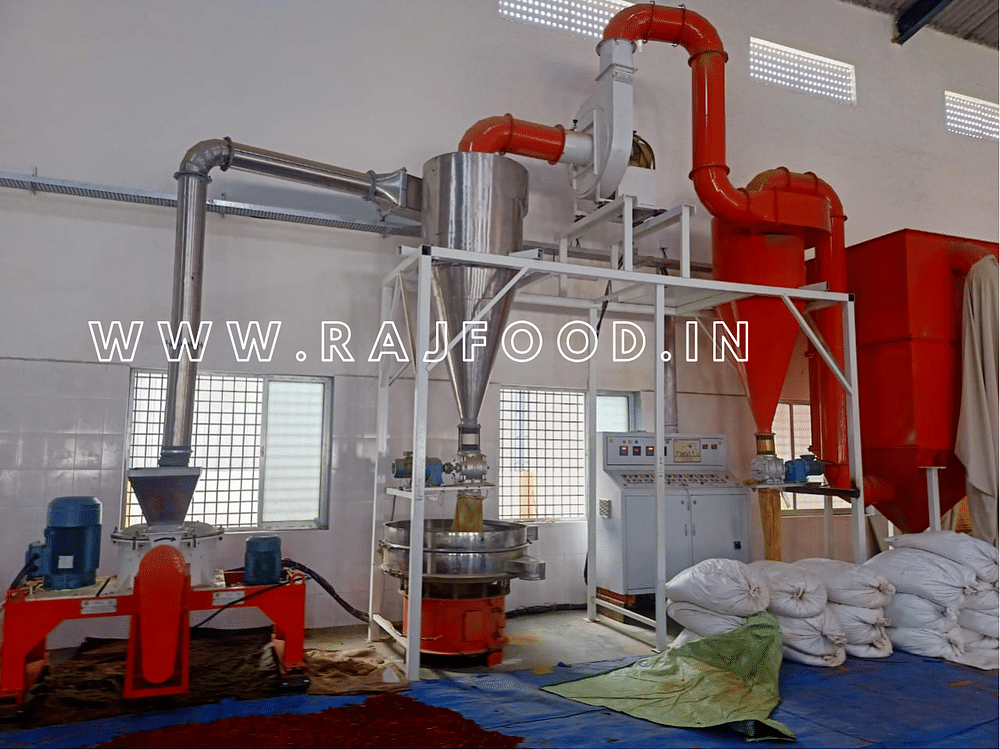 Automatic Spice Processing Plant, ACM-600, 250 KG Per Hour