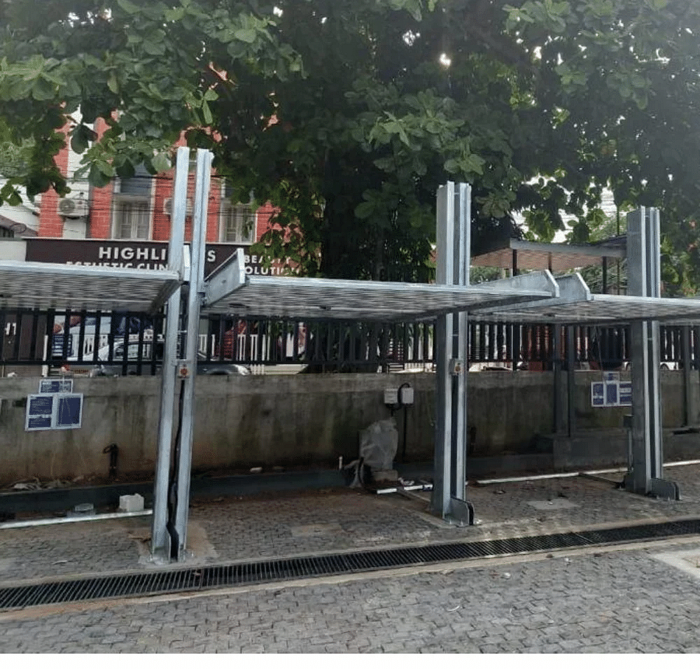 Automatic Stacked Car Parking System